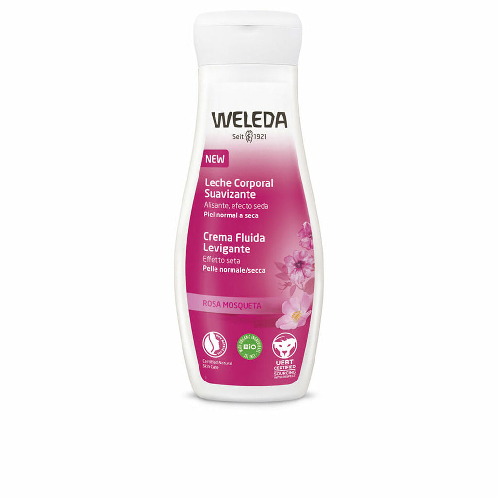 Body milk weleda rosa mosqueta weichspüler hagebutte