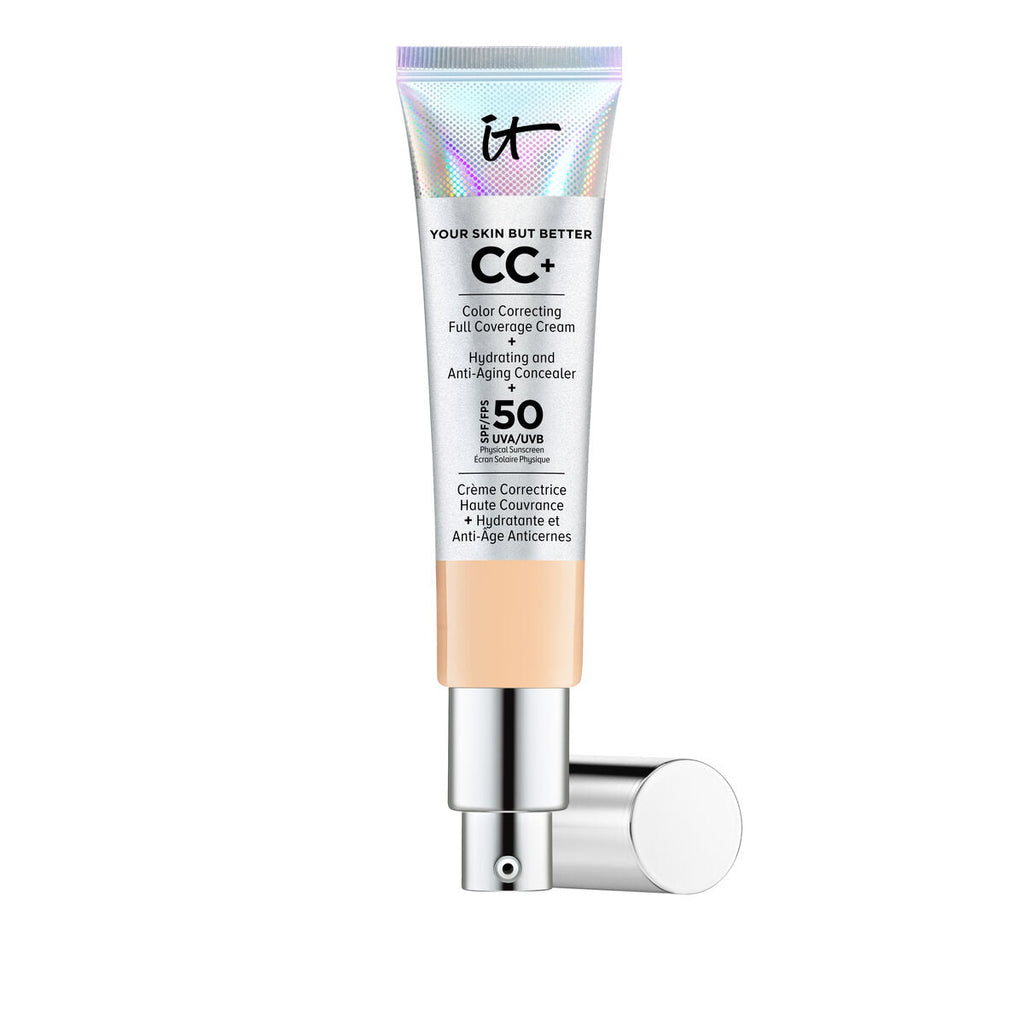 Cc cream it cosmetics your skin but better beige light