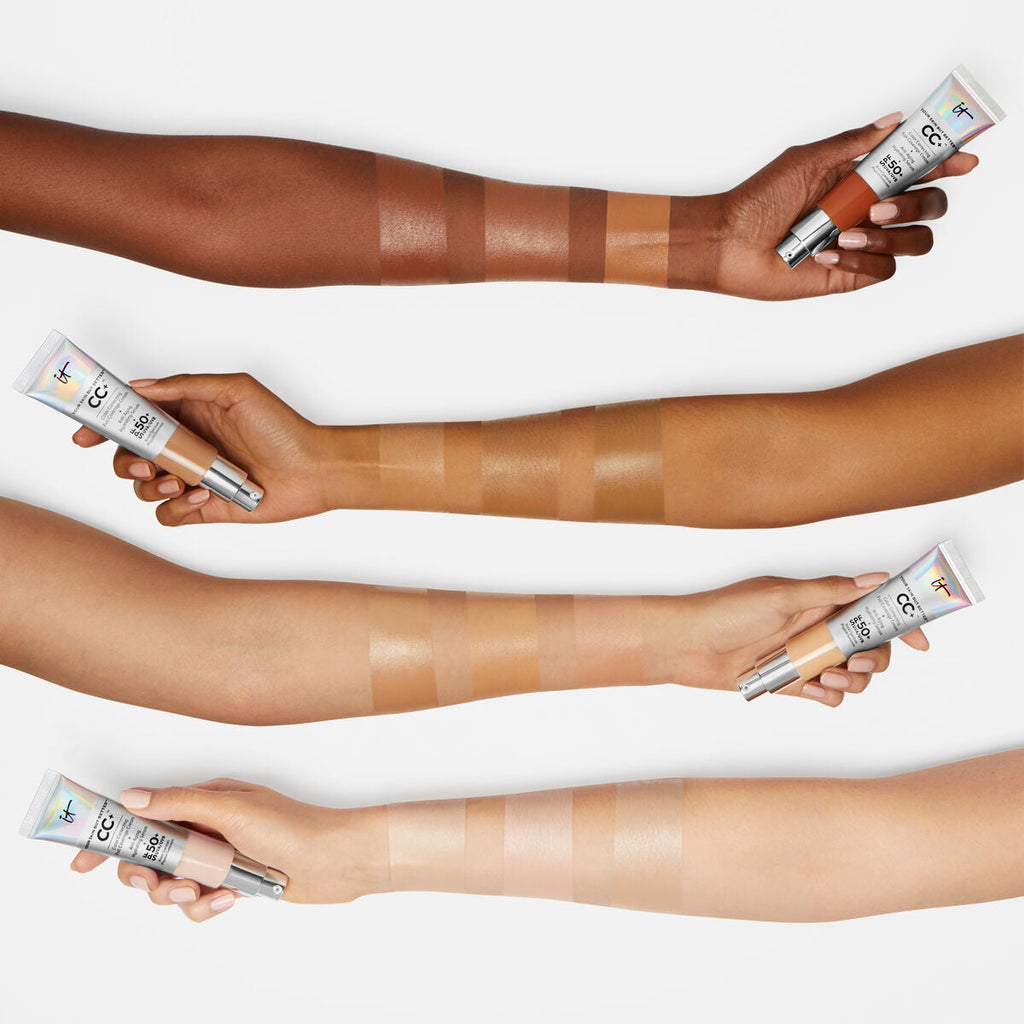 Cc cream it cosmetics your skin but better beige light