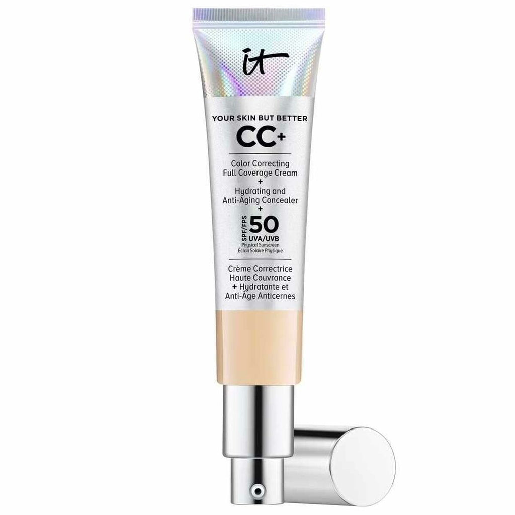 Cc cream it cosmetics your skin but better beige medium spf