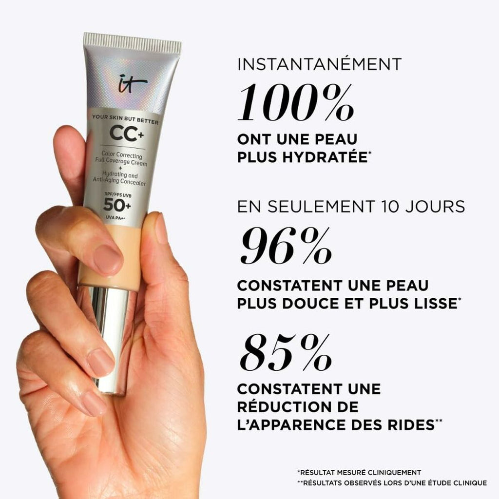 Cc cream it cosmetics your skin but better cc+ medium spf