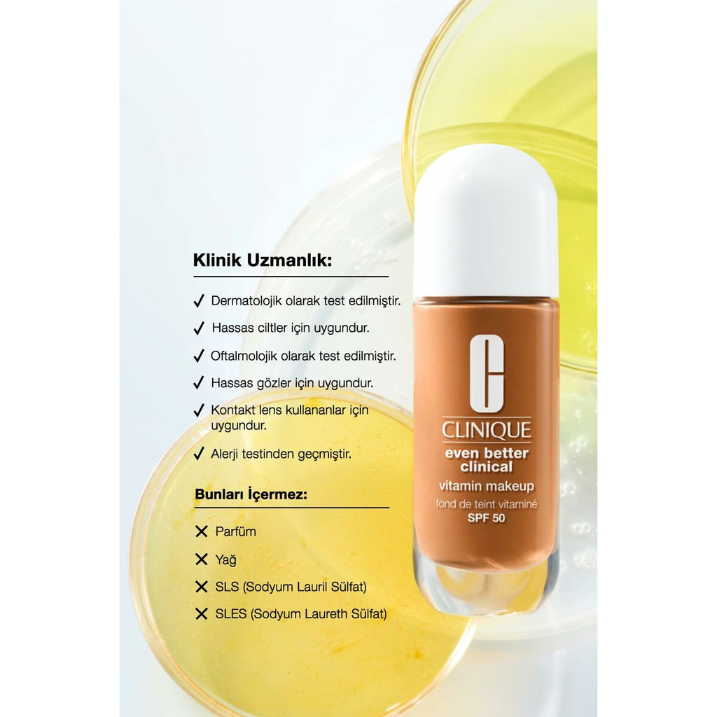 Cremige make-up grundierung clinique even better nº 3-light