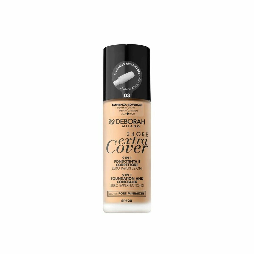 Cremige make-up grundierung deborah - schönheit