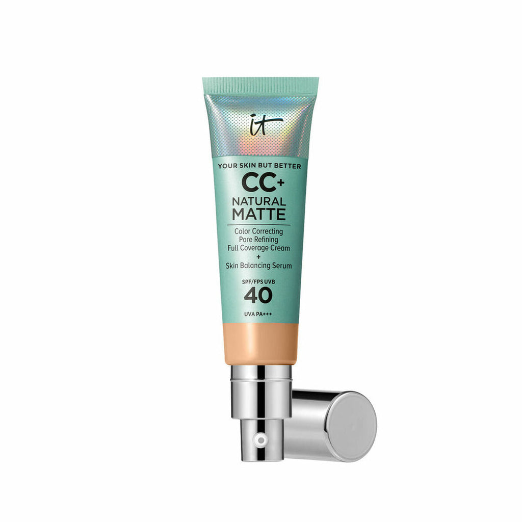 Cremige make-up grundierung it cosmetics cc+ natural matte