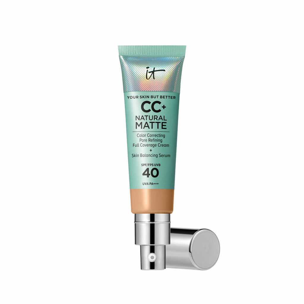 Cremige make-up grundierung it cosmetics cc+ natural matte