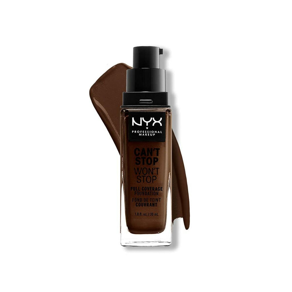 Cremige make-up grundierung nyx can’t stop won’t deep ebony