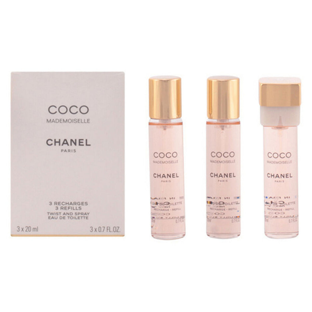 Damenparfüm coco mademoiselle chanel edt 3 x 20 ml 60