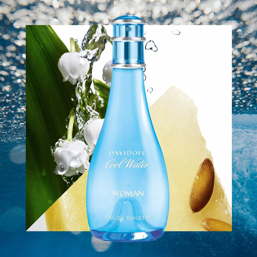 Damenparfüm davidoff cool water woman edt 50 ml (1 stück)