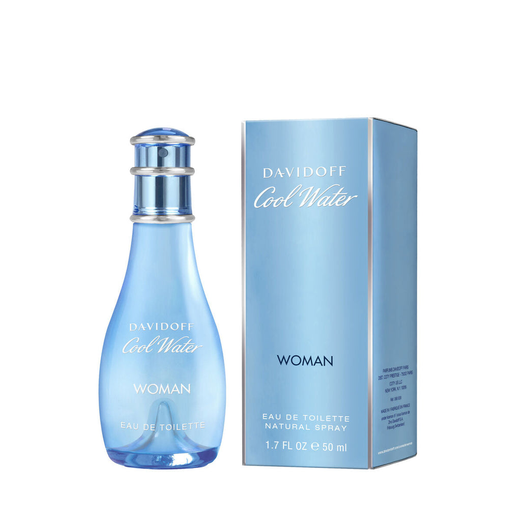 Damenparfüm davidoff cool water woman edt 50 ml (1 stück)