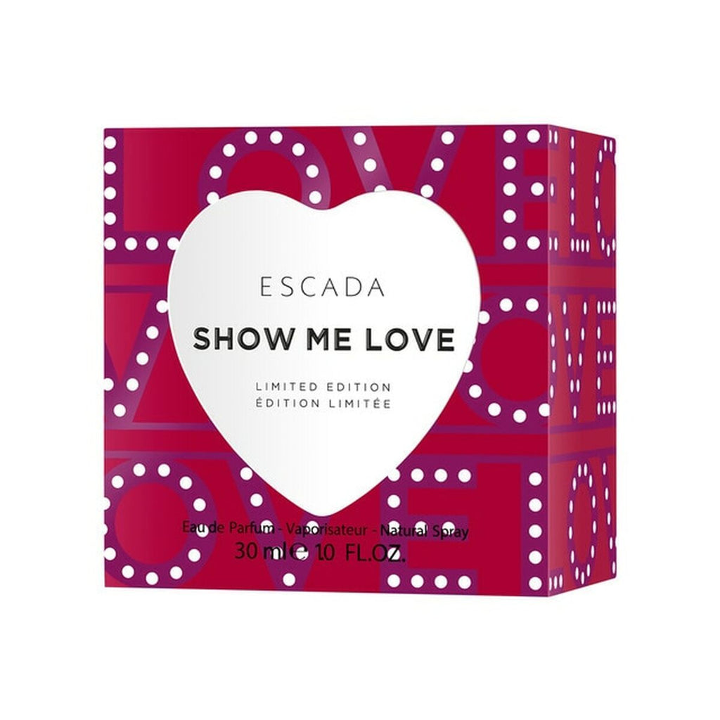 Damenparfüm escada show me love edp 30 ml limitierte