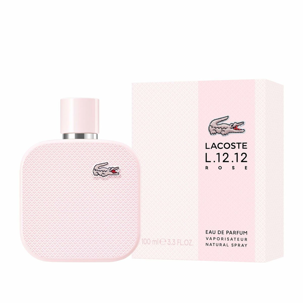 Damenparfüm lacoste l.12.12 rose edp 100 ml - schönheit