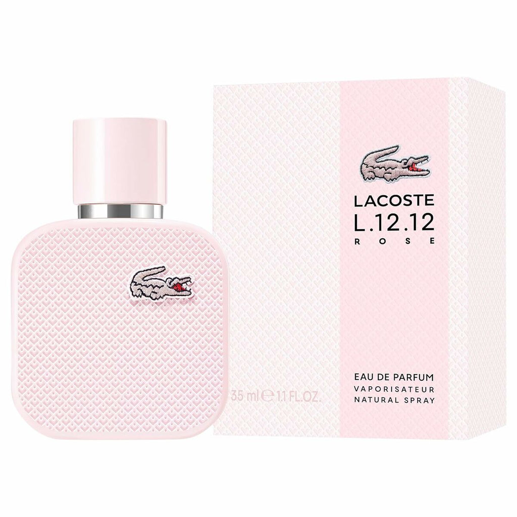 Damenparfüm lacoste l.12.12 rose edp 35 ml - schönheit