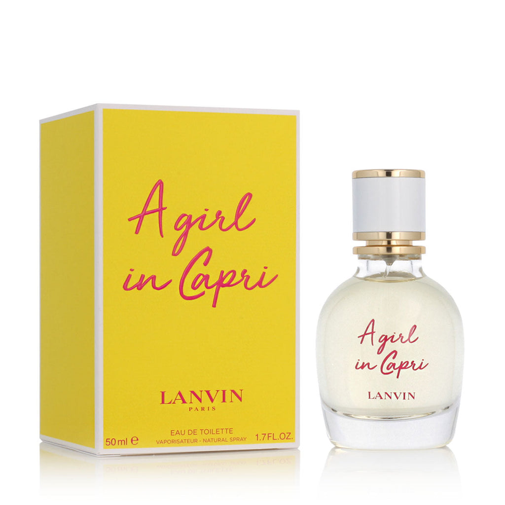 Damenparfüm lanvin edt a girl in capri 50 ml - schönheit
