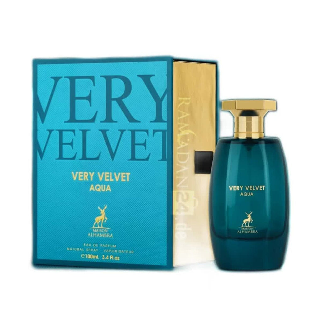 Damenparfüm maison alhambra very velvet aqua edp 100 ml