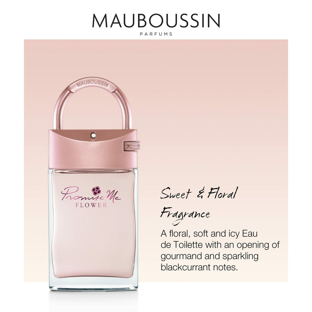 Damenparfüm mauboussin promise me flower edt 90 ml