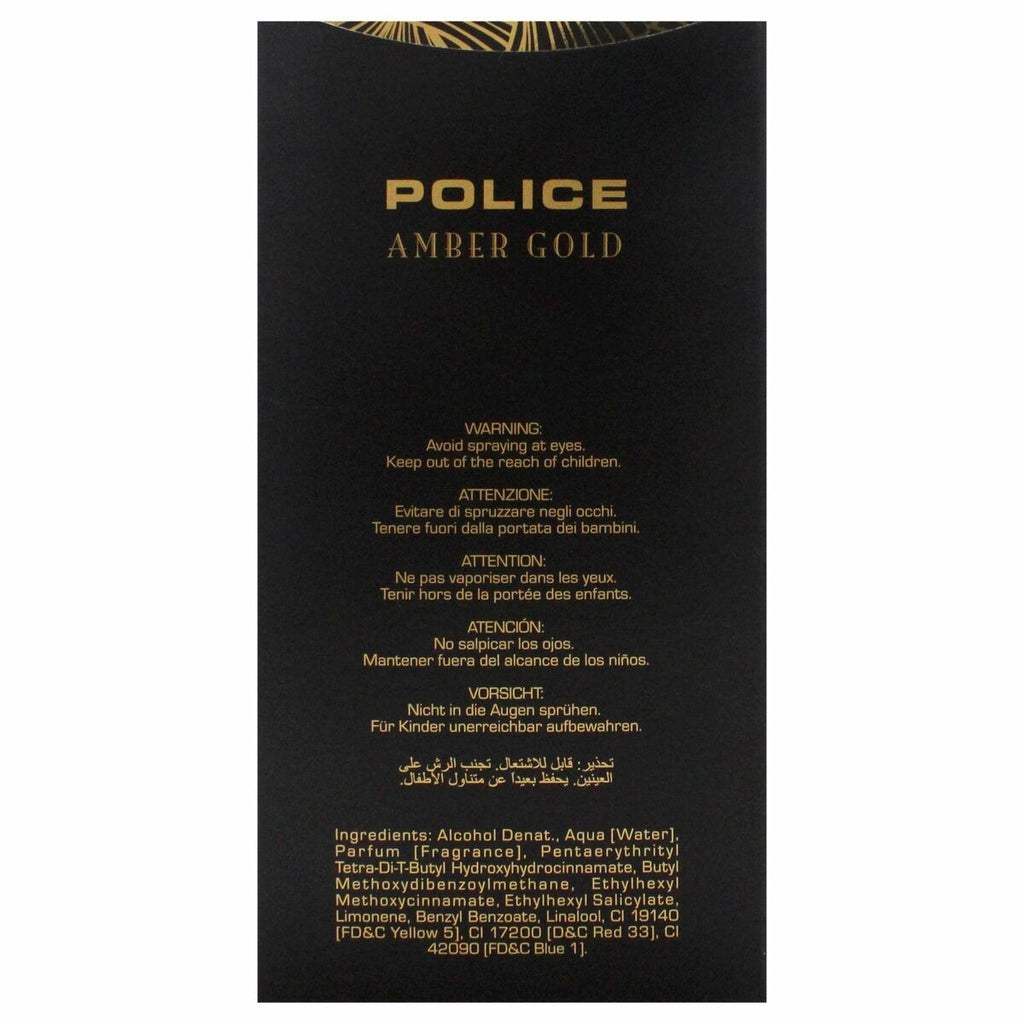 Damenparfüm police amber gold edt 100 ml - schönheit