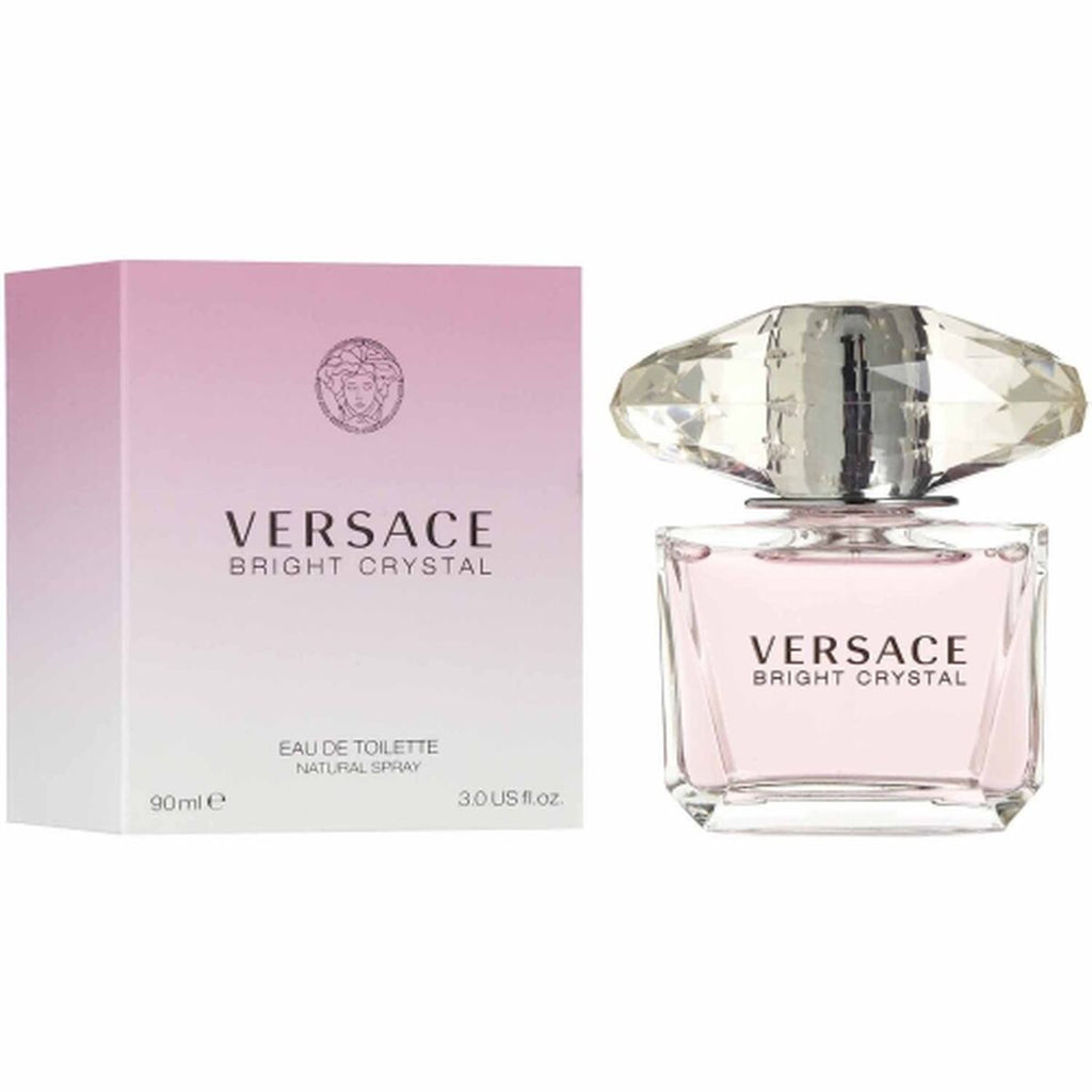 Damenparfüm versace bright crystal edt 90 ml - schönheit