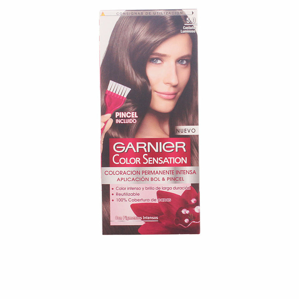 Dauerfärbung color sensation garnier - schönheit haarpflege