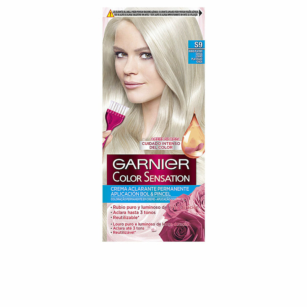 Dauerfärbung color sensation garnier - schönheit haarpflege