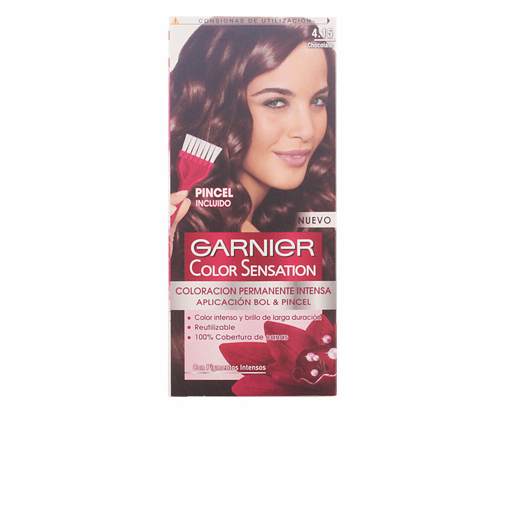 Dauerfärbung color sensation garnier - schönheit haarpflege