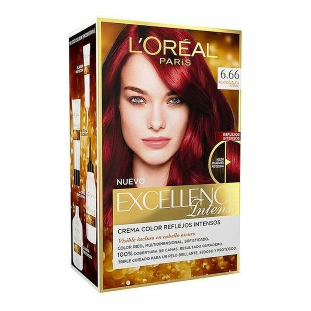 Dauerfärbung excellence intense l’oreal make up intensives