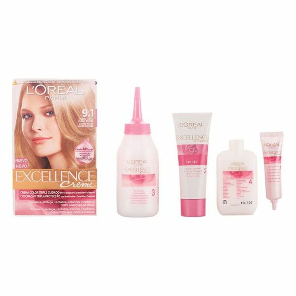 Dauerfärbung excellence l’oreal make up n 9,1 nº 9.0-rubio