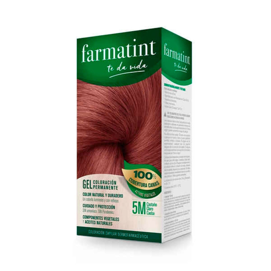 Dauerfärbung farmatint 5m-hellbraunes mahagoni - schönheit