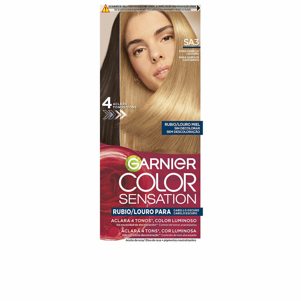 Dauerfärbung garnier color sensation louro miel (5 stück)