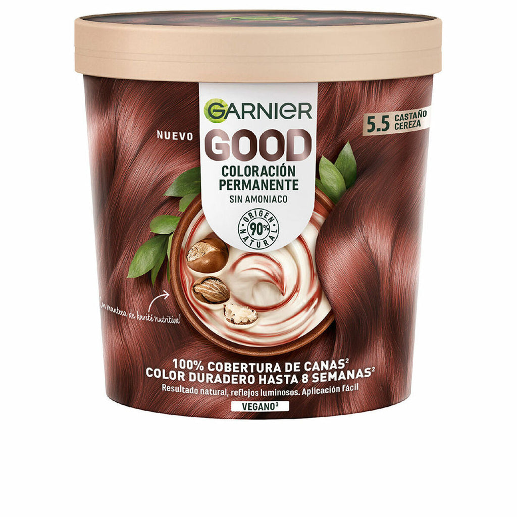 Dauerfärbung garnier good cherry kastanie nº 5.5 (1 stück)