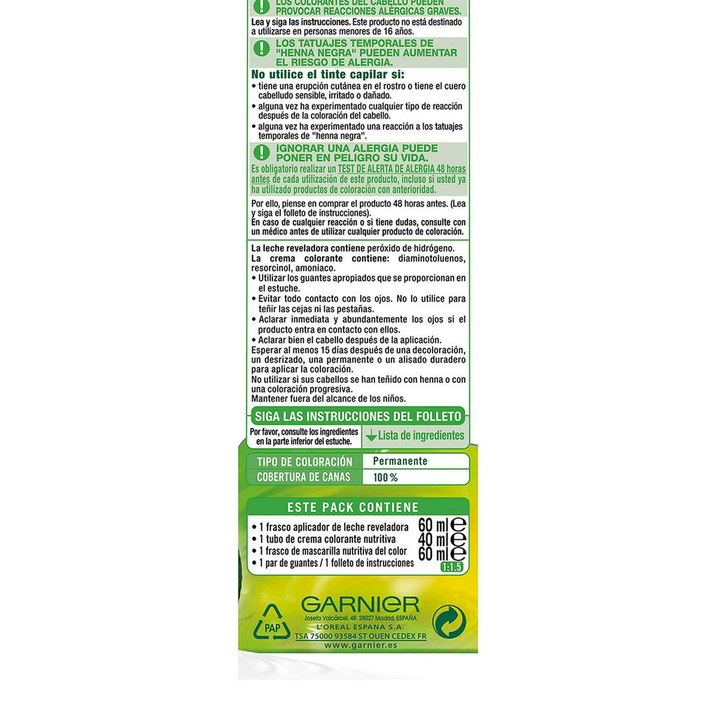 Dauerfärbung garnier nutrisse cassis nº 4,26 - schönheit