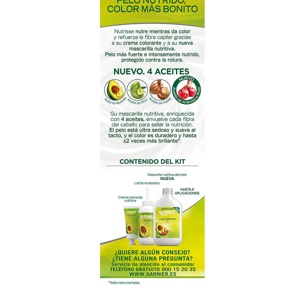 Dauerfärbung garnier nutrisse cassis nº 4,26 - schönheit