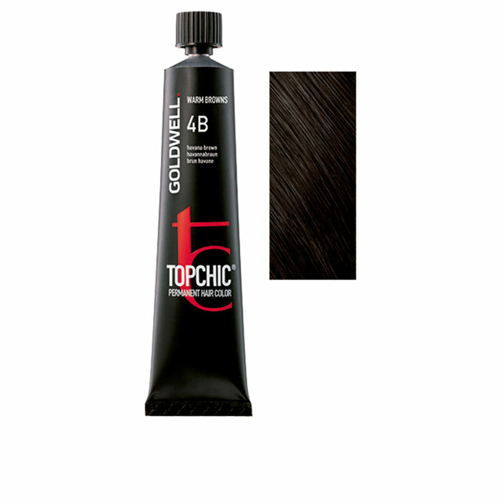 Dauerfärbung goldwell topchic nº 4b 60 ml - schönheit