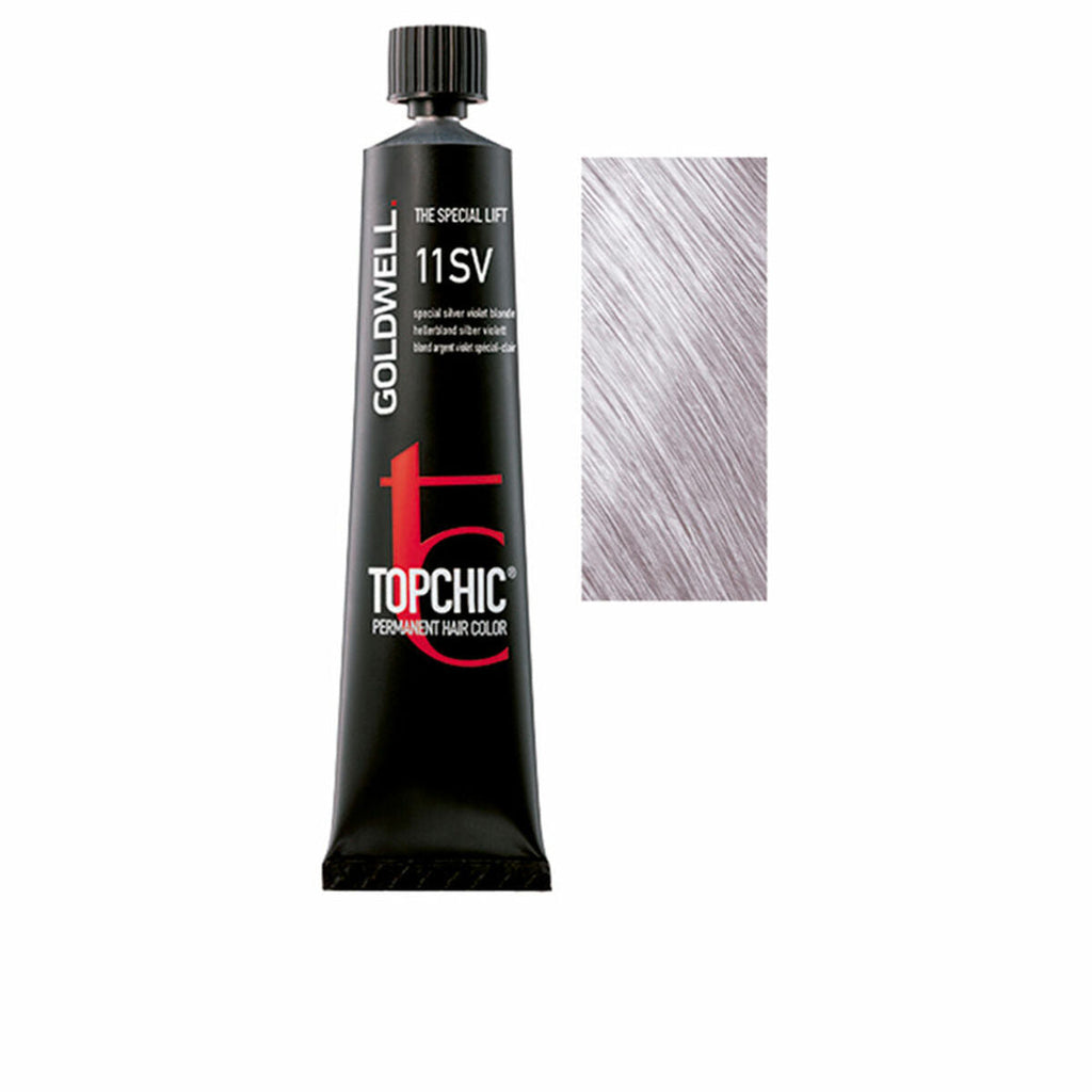 Dauerfärbung goldwell topchic platinblond nº 11sv 60 ml