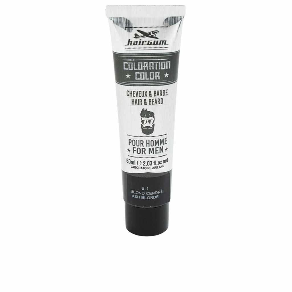 Dauerfärbung hairgum coloration aschblond nº 6.1 60 g