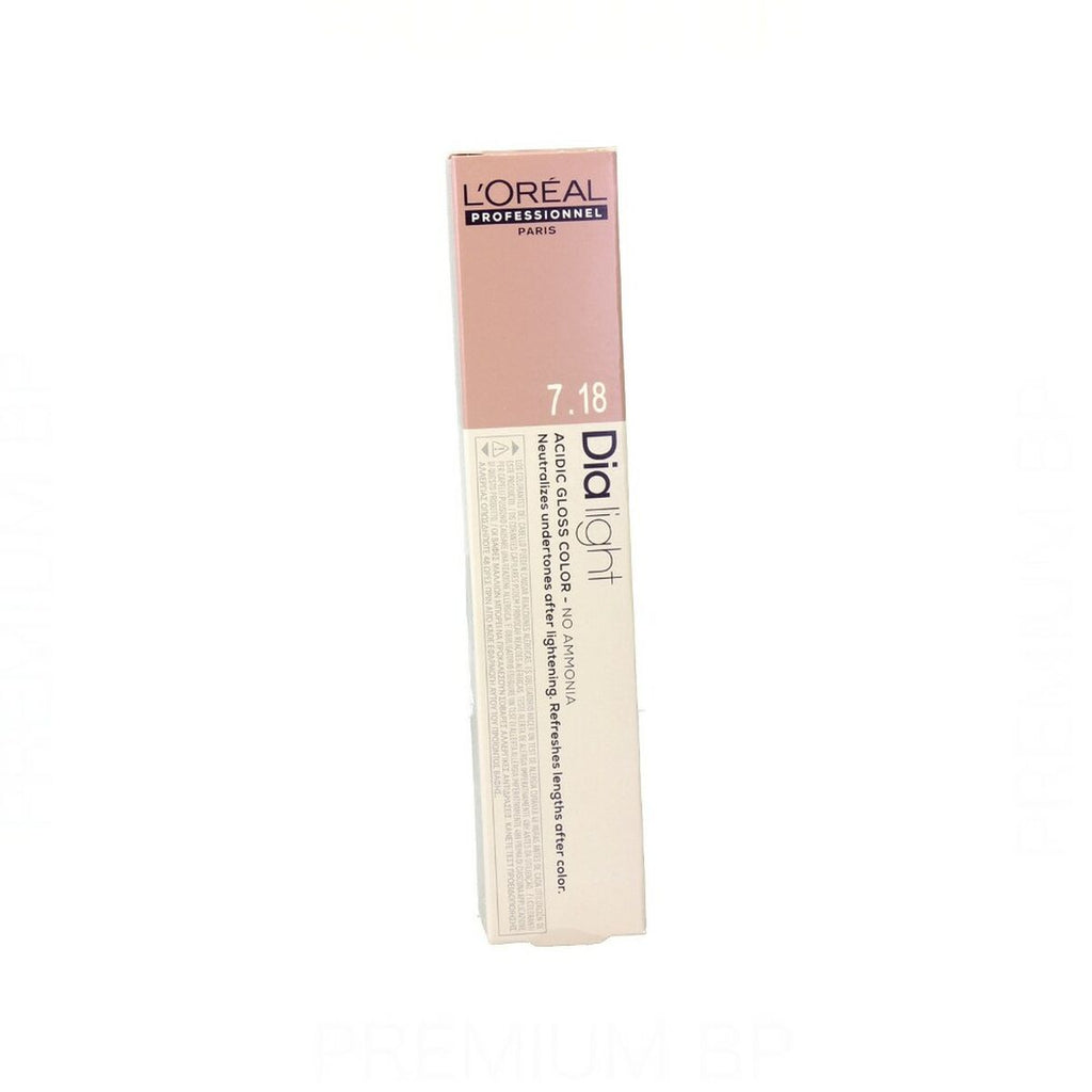Dauerfärbung l’oreal professionnel paris dia light nº 7,18