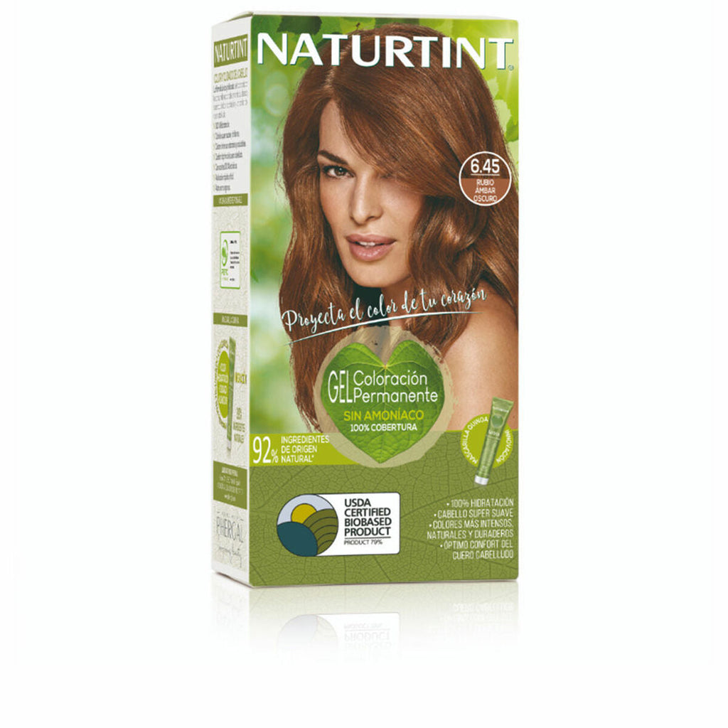 Dauerfärbung naturtint naturtint coloración 6.45-rubio