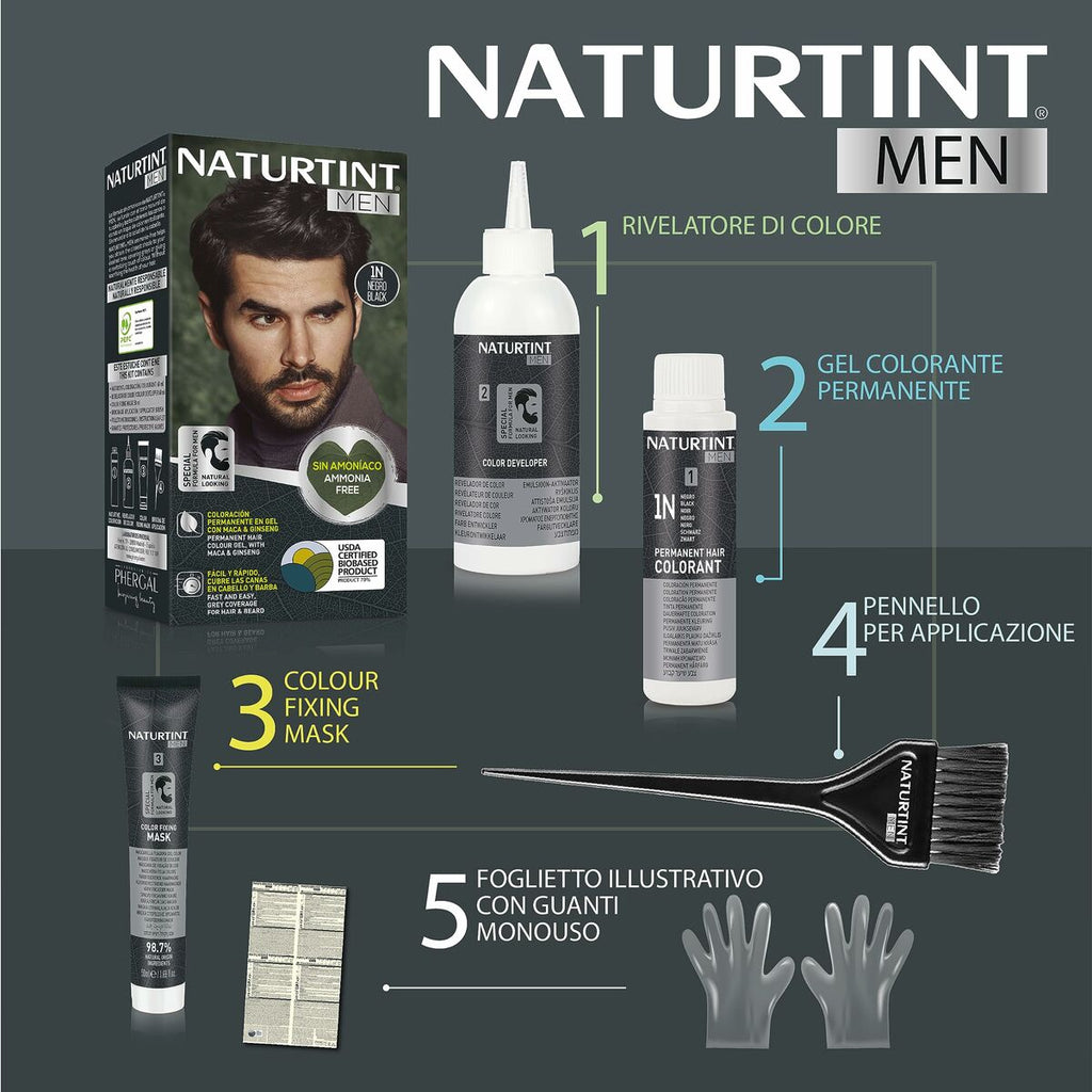 Dauerfärbung naturtint naturtint men 5 - kastanie hell