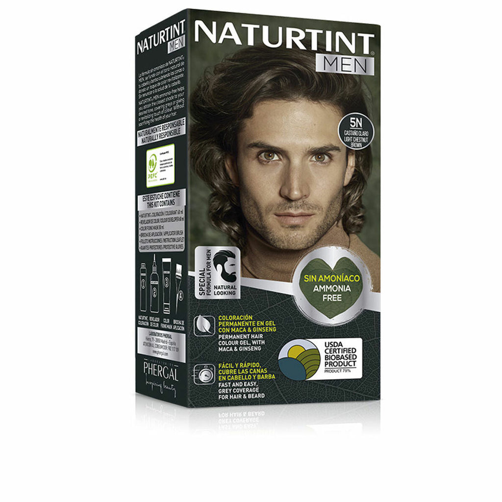 Dauerfärbung naturtint naturtint men 5 - kastanie hell