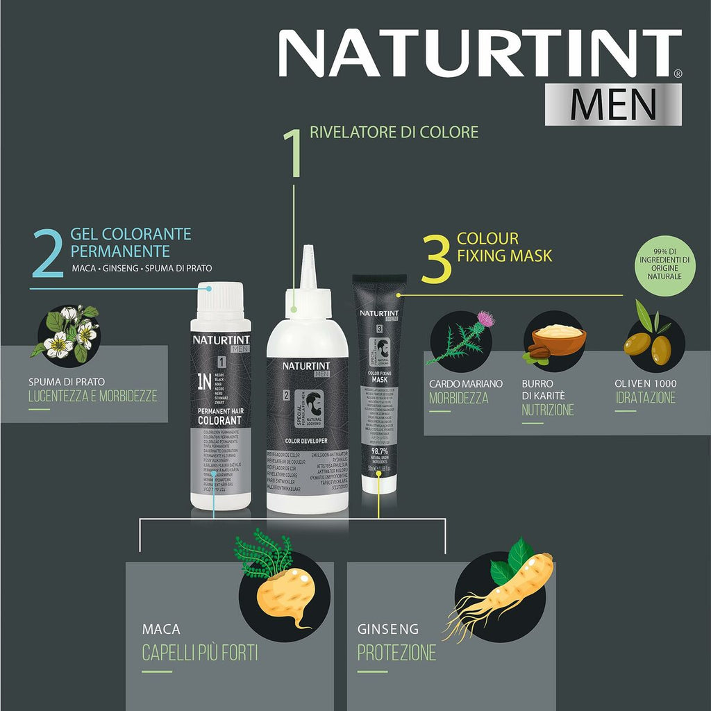 Dauerfärbung naturtint naturtint men 5 - kastanie hell