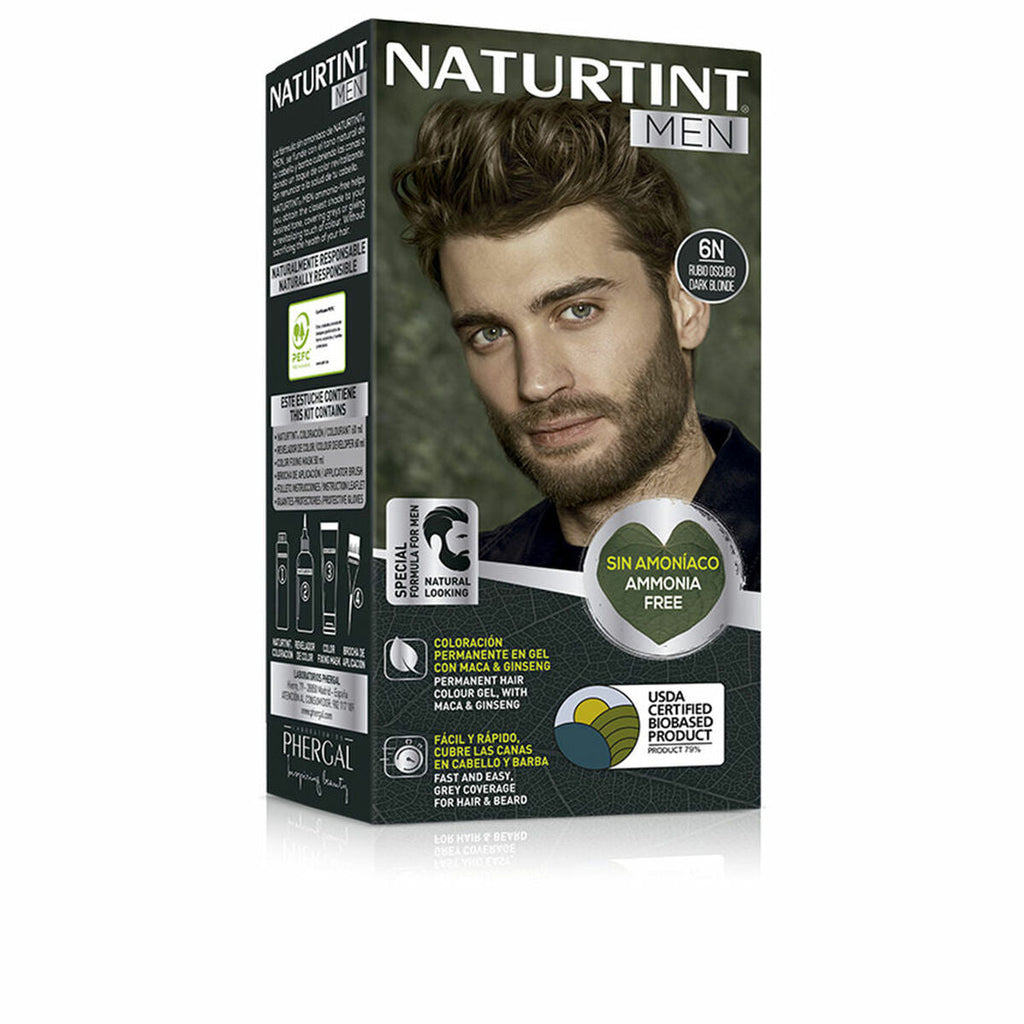 Dauerfärbung naturtint naturtint men 6-rubio oscuro
