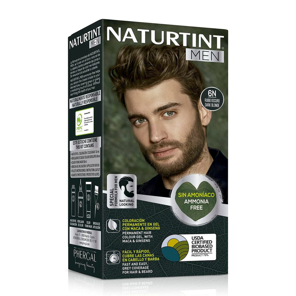 Dauerfärbung naturtint naturtint men 6-rubio oscuro