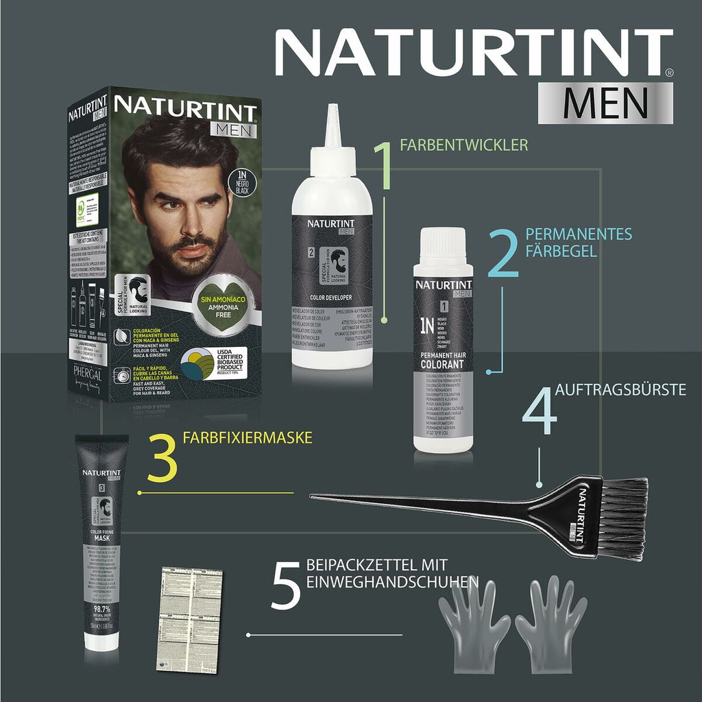 Dauerfärbung naturtint naturtint men 6-rubio oscuro