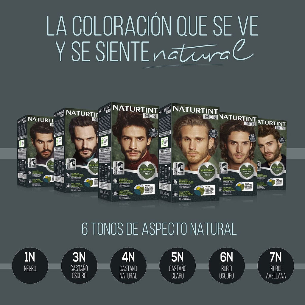 Dauerfärbung naturtint naturtint men nº 4n-castano natural