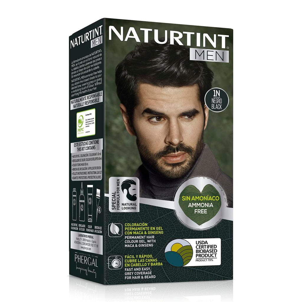 Dauerfärbung naturtint naturtint men schwarz - schönheit