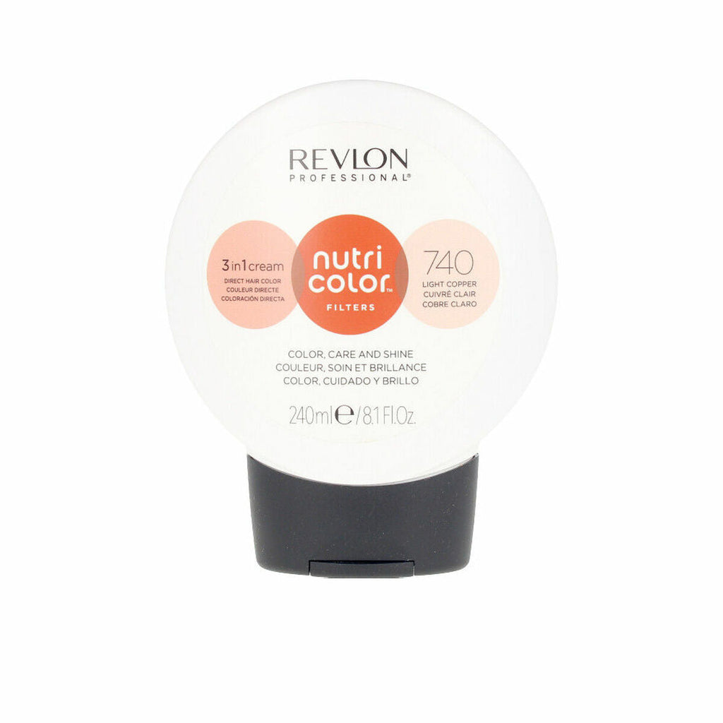 Dauerfärbung nutri color filters light copper revlon nº 740