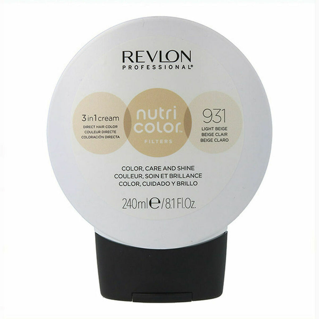 Dauerfärbung nutri color filters revlon 931 beige 240 ml