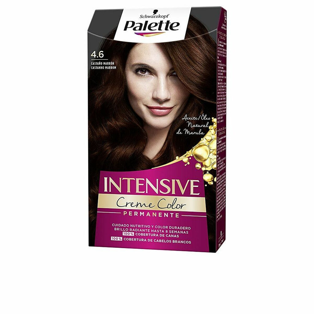 Dauerfärbung palette schwarzkopf kastanie n 4,6 - schönheit