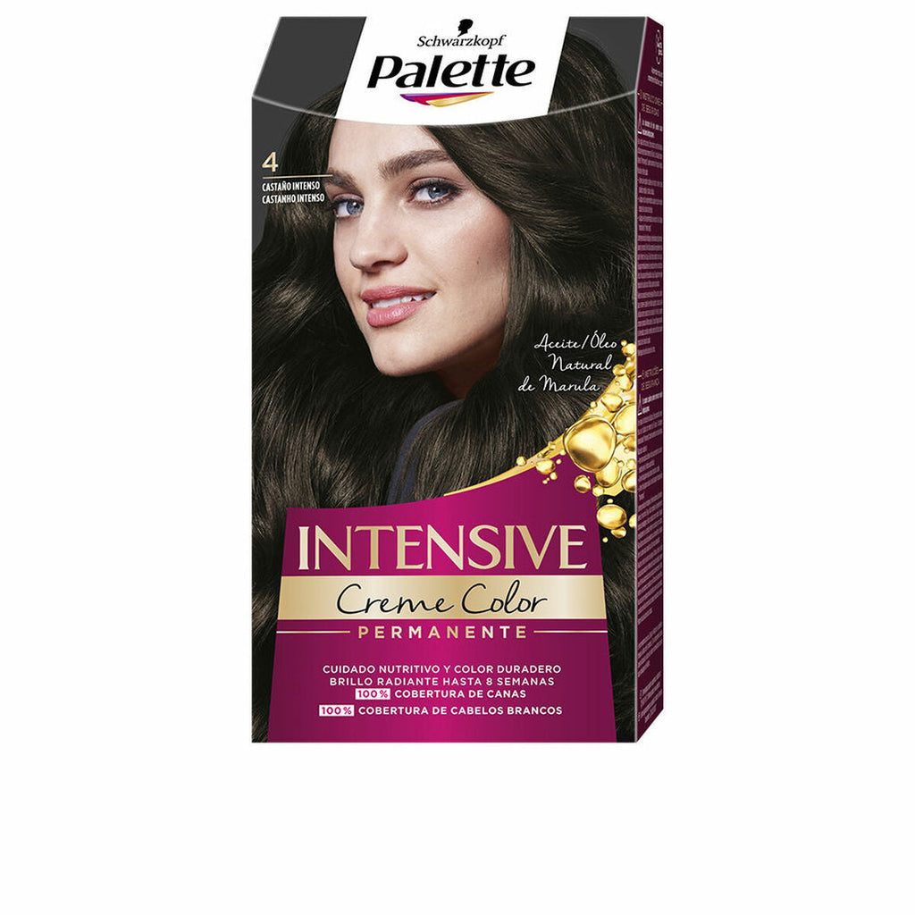 Dauerfärbung schwarzkopf intensive nº 4 kastanie (1 stück)