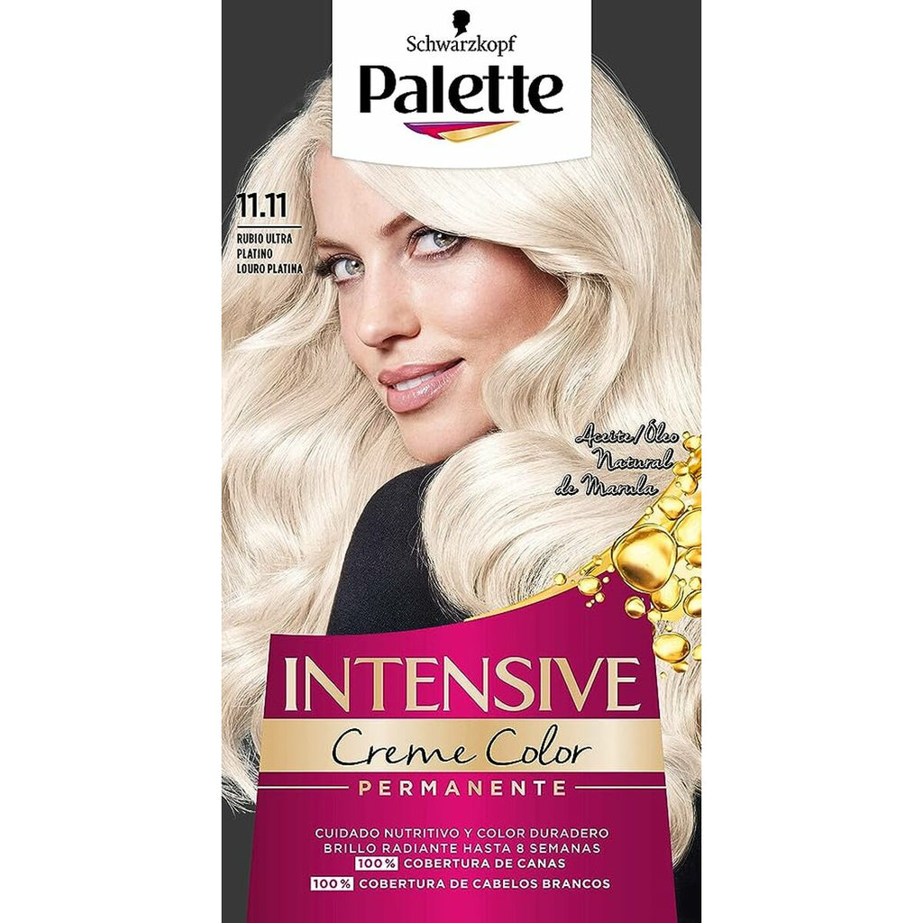 Dauerfärbung schwarzkopf intensive platinblond nº 11.11 (1