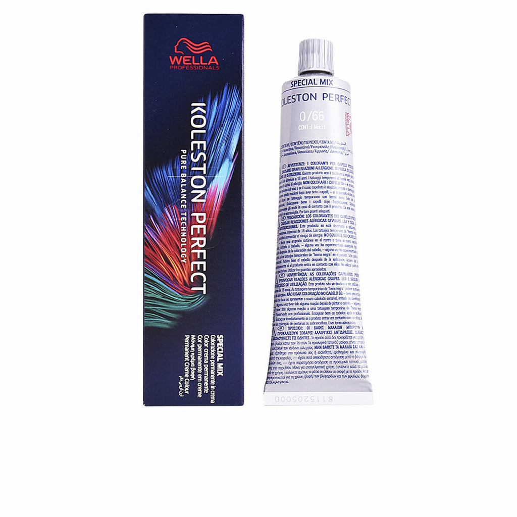 Dauerfärbung special mix wella (60 ml) - schönheit